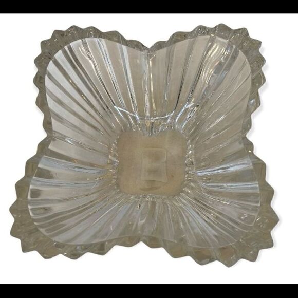 NEW Mikasa Crystal Lydia 6" Tulip Bowl - Picture 2 of 4